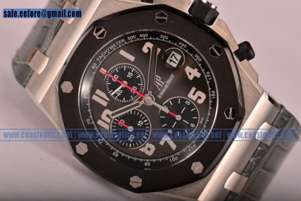 Audemars Piguet Royal Oak Offshore Doha Limited Edition 1:1 Clone Chrono Watch Steel 26219IO.OO.D005CR.01 (J12)